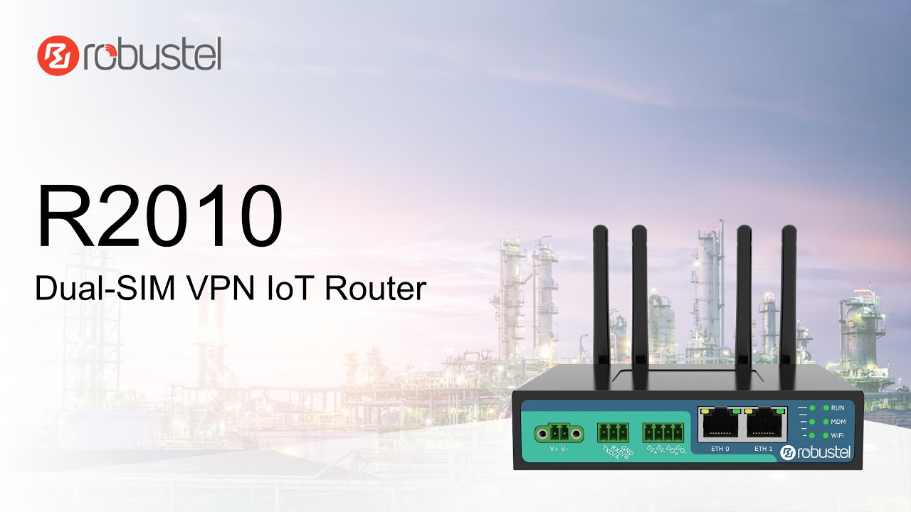 Robutel R2010: Giải pháp Gateway 4G mạnh mẽ cho ứng dụng IoT và M2M