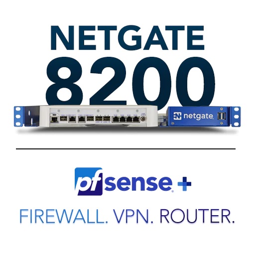 Thiết bị tường lửa Netgate 8200 MAX pfSense+ Security Gateway