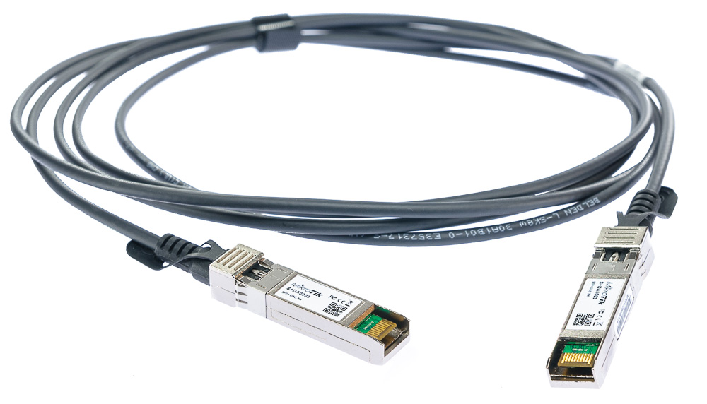 sản phẩm MikroTik XS+DA0003: Cáp quang SFP/SFP+/SFP28 25G