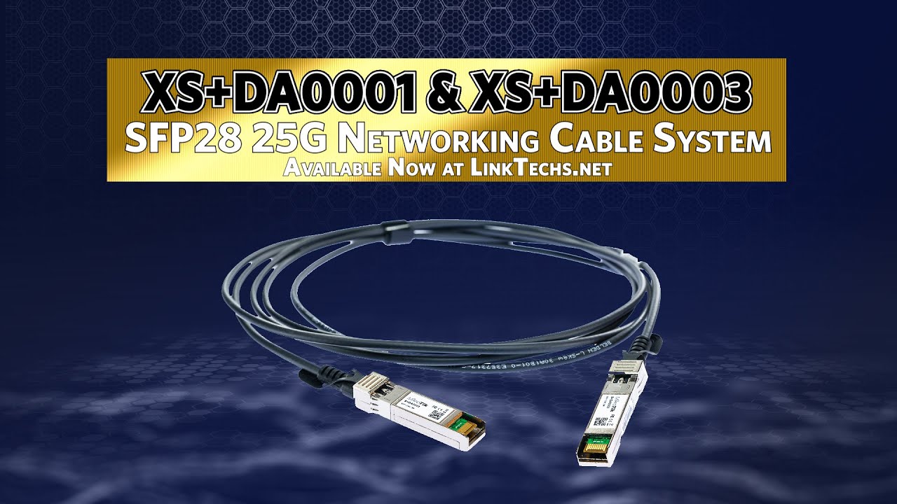 MikroTik XS+DA0003: Cáp quang SFP/SFP+/SFP28 25G