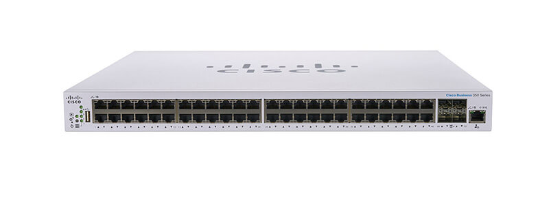 Switch Cisco CBS350-48T-4G-EU  Thiết bị chuyển mạch Switch 48 Cổng Gigabit  04 SFP