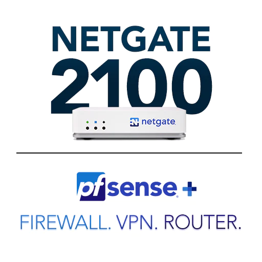 Netgate 2100 BASE pfSense+ Security Gateway