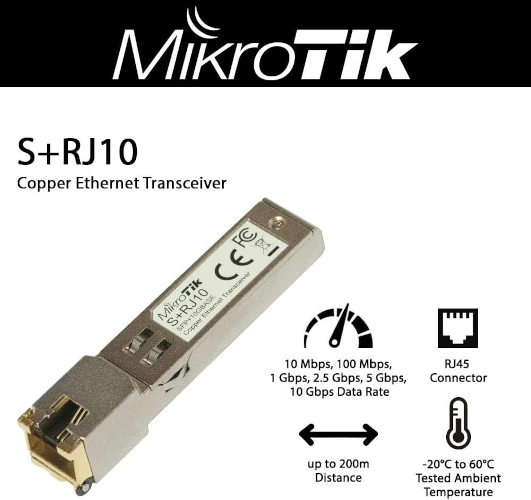 MikroTik S+RJ10