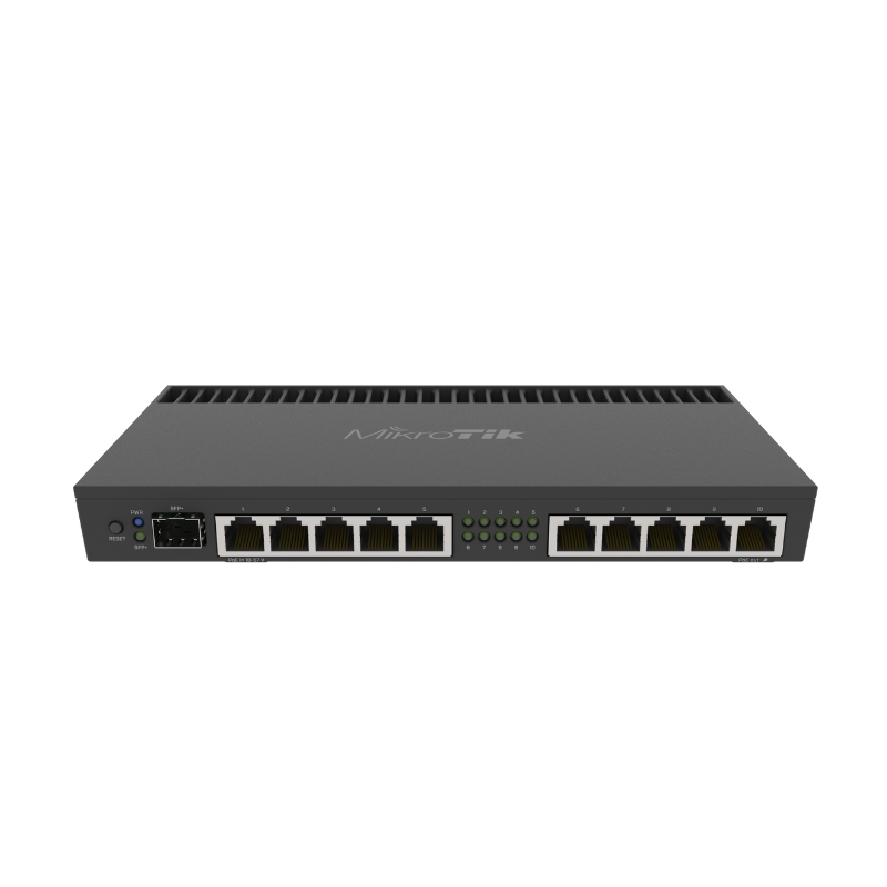 MikroTik RB4011iGS+RM  Thiết bị cân bằng tải Router chịu tải 450 user