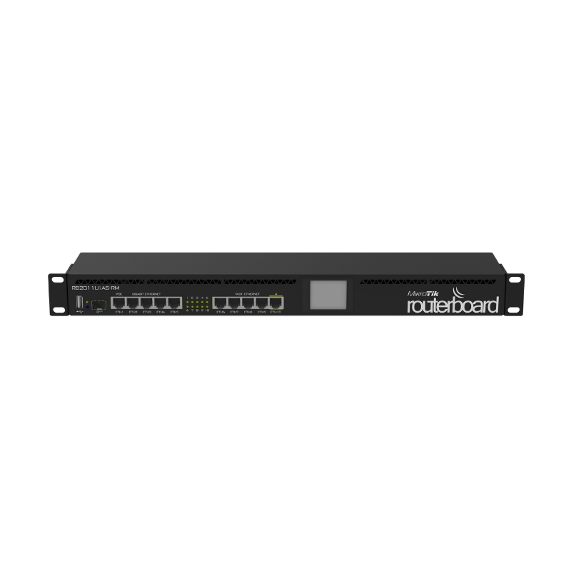 MikroTik RB2011UiAS-RM  Thiết bị cân bằng tải Router chịu tải 150 user