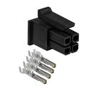 4-PIN PLUG WITH CONTACT TERMINALS (PR4MK04K)