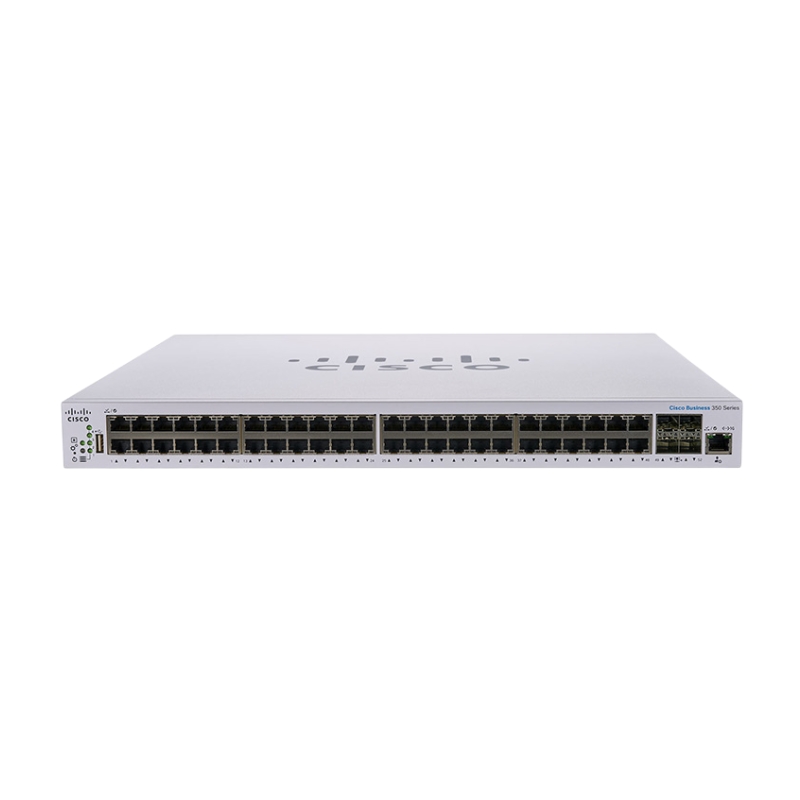 Switch Cisco CBS350-48T-4G-EU  Thiết bị chuyển mạch Switch 48 Cổng Gigabit  04 SFP