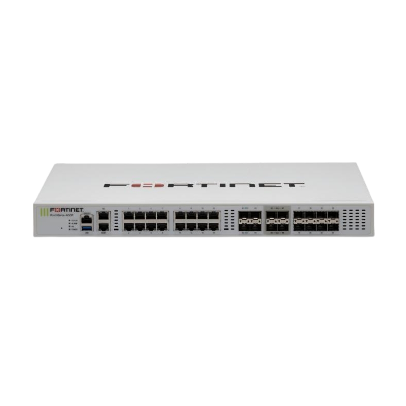 Firewall Fortinet FortiGate 400F (FG-400F-BDL-950-12)  thiết bị tường lửa đáp ứng cho 500 -600 user