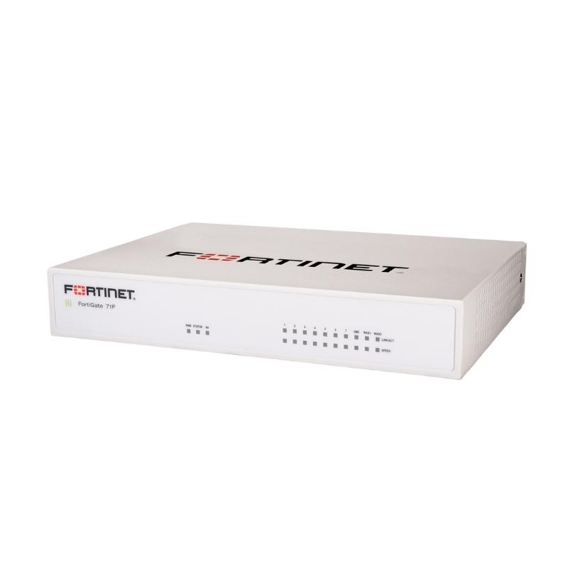 Thiết bị Firewall Fortinet FortiGate FG-71F (FG-71F-BDL-950-12)