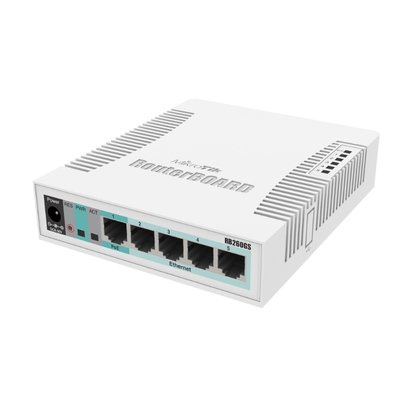 Switch MikroTik RB260GS (CSS106-5G-1S)