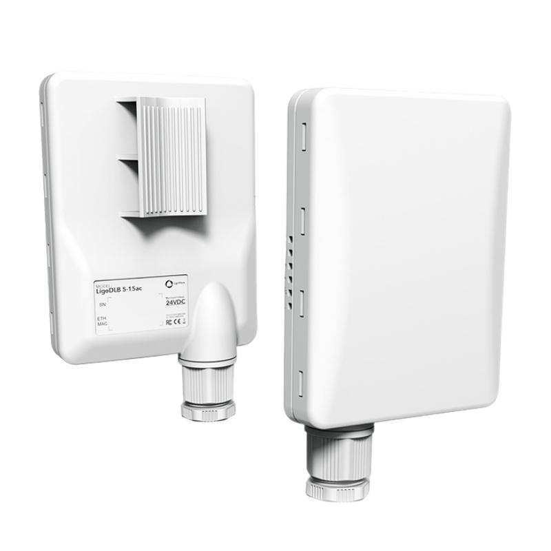 Bộ phát wifi LigoWave LigoDLB 5-15ac PtP/PTMP 5 GHz băng thông 500 Mbps 15dBi antenna