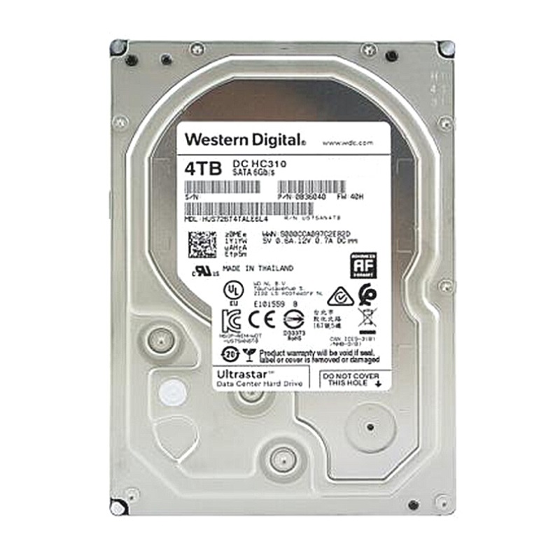 Ổ cứng WD Ultrastar DC HC310 4TB  3.5  SATA 3  256MB Cache  7200RPM  512n SE (0B35950)