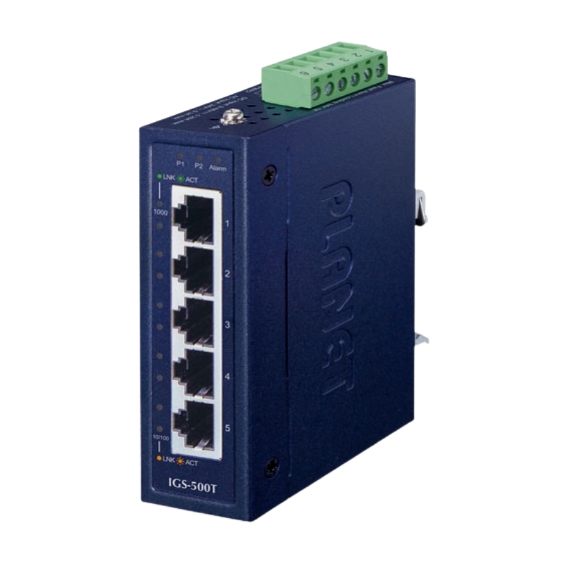 IGS-500T  switch công nghiệp 5 cổng ethernet Planet